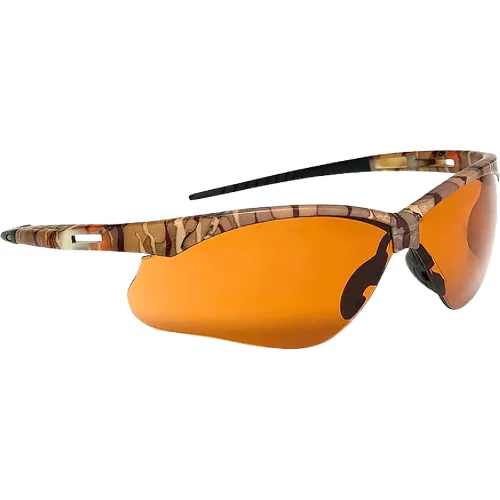 Jackson Safety SG Safety Glasses with Anti-Scratch I/O Bronze Lens with Camo Frame - Pkg Qty 12 - Image 3