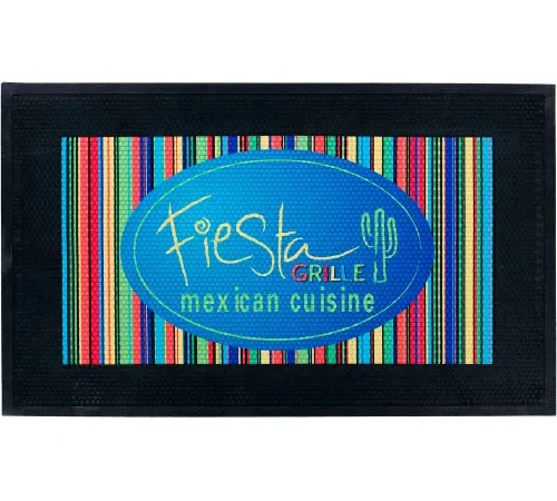 SuperScrape™ Custom Art Logo Mat , 4' x 6'