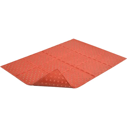 NoTrax® T23 Multi-Mat II™ Drainage Mat 3/8" Thick 3' x 8' Red - Image 3