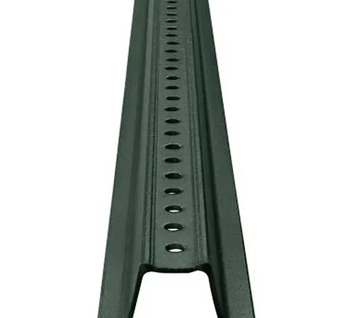 054-00001 U-Channel Sign Post, 6'L, 2 lbs./ft., Green