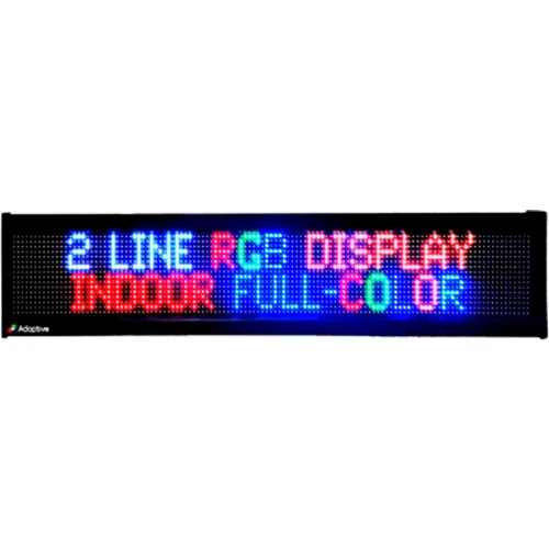 Alpha™ 4000 Indoor LED Message Sign, Full Color, 4120RGB