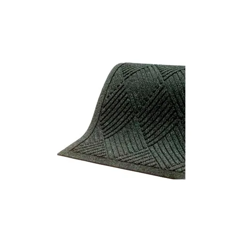 WaterHog® Max Diamond Mat Fashion Border 3/8" Thick 3' x 8' Black