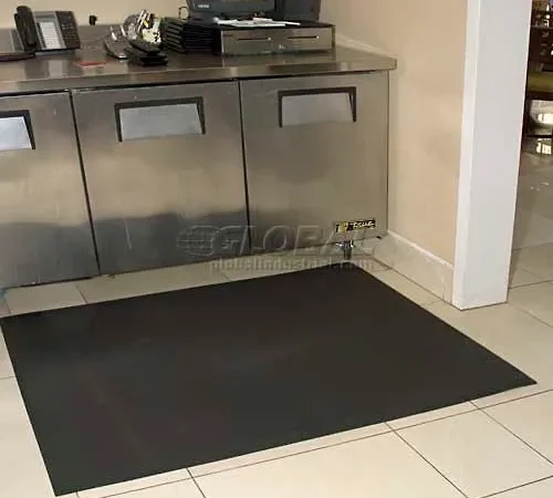 Cushion Complete Anti-Fatigue Mat 5/8" Thick 3' x 5' Black