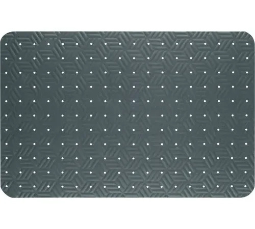M Matting Wet Step® Drainable Mat, 3' x 5', Gray - 789020035