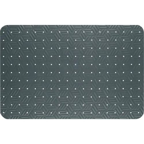 M Matting Wet Step® Drainable Mat, 3' x 5', Gray - 789020035