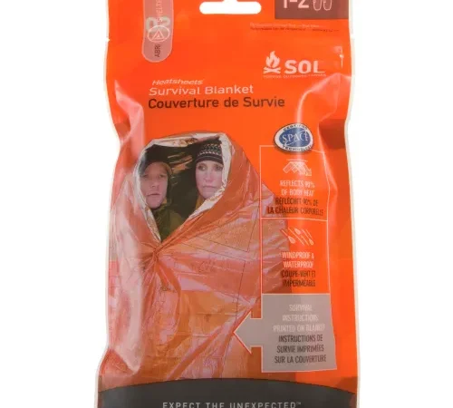 Survive Outdoors Longer® Survival Blanket, 60" x 96" - Pkg Qty 12