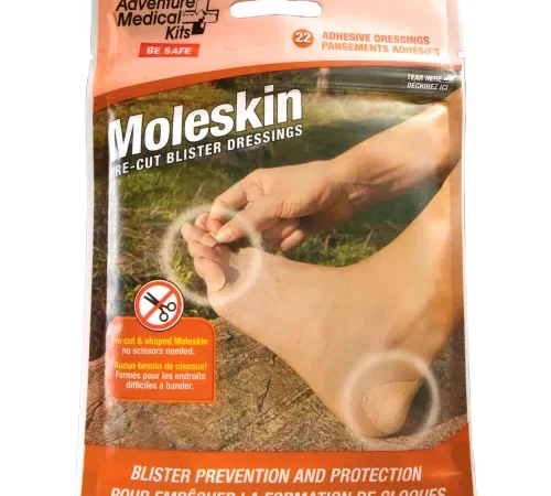 Moleskin, Pre-Cut and Shaped, 22 pc, Case of 12