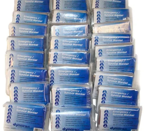 First Voice Mylar Emergency Response Blanket, 25/Pack