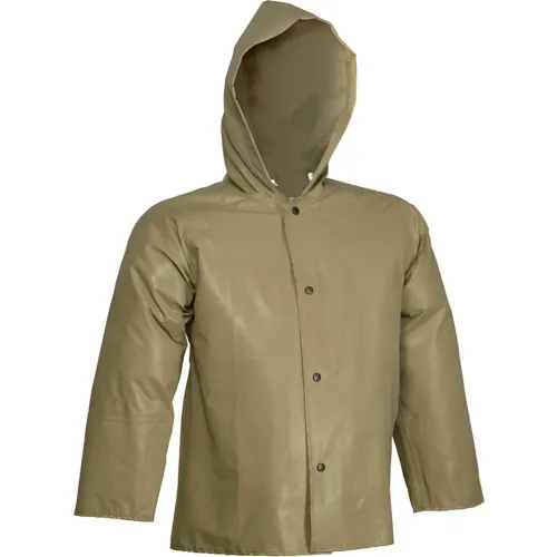 Tingley® J12148 Magnaprene™ Hooded Jacket, Green, Inner Cuffs, 2XL