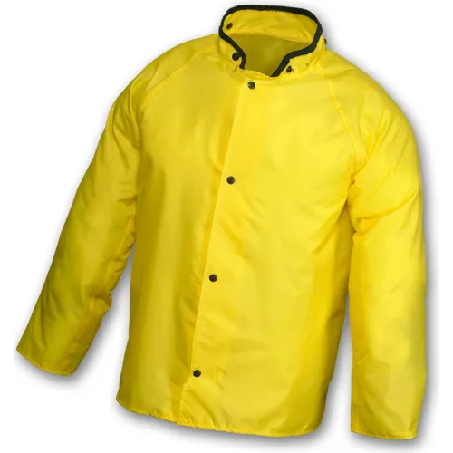 Tingley® J21207 Eagle™ Storm Fly Front Jacket, Yellow, Hood Snaps, Small