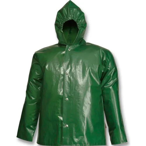 Tingley® J22168 Iron Eagle® Storm Fly Front Hooded Jacket, Green, Medium
