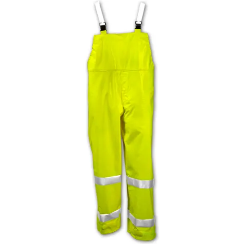 Tingley® O53122 Comfort-Brite® Snap Fly Front Overall, Fluorescent Lime, 5XL