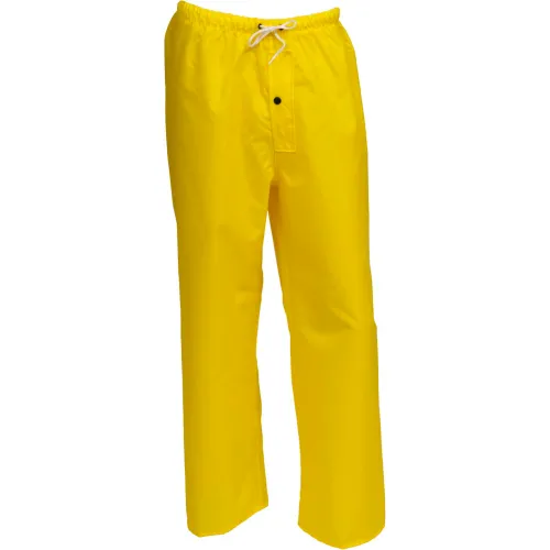 Tingley® P21107 Eagle™ Snap Fly Front Pants, Yellow, Drawstring Waist, XL