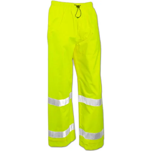 Tingley® P23122-Vision™ Snap Fly Front Pants, Fluorescent Yellow/Green, Medium