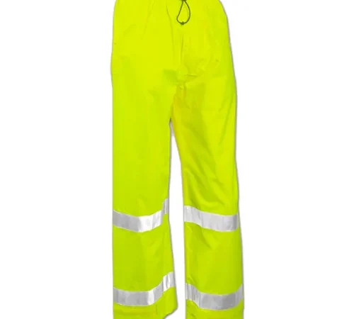 Tingley® P23122-Vision™ Snap Fly Front Pants, Fluorescent Yellow/Green, Small