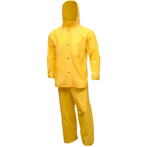 Tingley® S61317 Tuff-Enuff™ 3 Pc Suit, Gold, Detachable Hood, XL