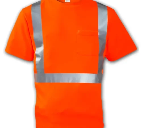 Tingley® S75029 Class 2 Short Sleeve T-Shirt, Fluorescent Orange, Large