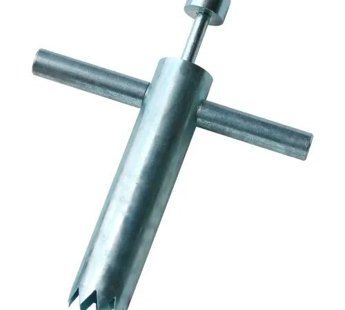 Tie Down Engineering Core Cutter, Galvanized Steel, 5"W x 6-1/2"D x 6-1/2"H