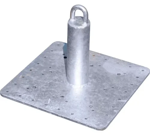 Tie Down Engineering 12" Commercial Roof Anchor, Galvanized Steel, 310 lbs. Capacity