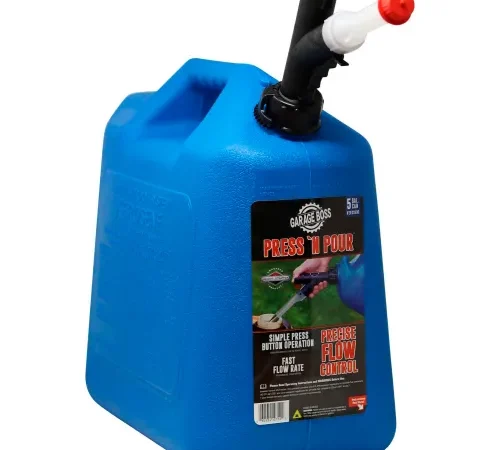 Garage BOSS Press 'N Pour 5 Gallon Kerosene Can, GB359