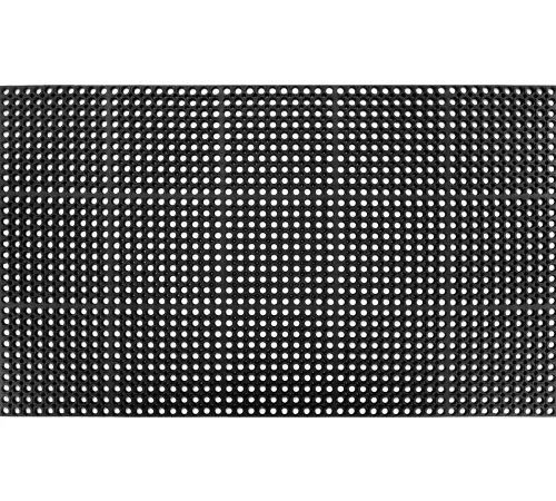 Global Industrial™ Drainage Mat, 3'W x 5'L, 7/8" Thick, Black