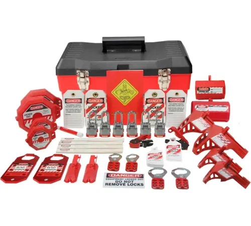 Accuform KSK347 Stopout® Ultimate Plus Lockout Kit, Plastic