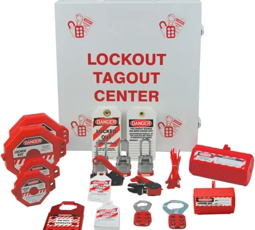 Accuform KSK369 Stopout® Lockout/Tagout Cabinet Center, Steel