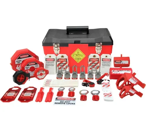 Accuform KSK700 Stopout® Deluxe Lockout Kit, Plastic