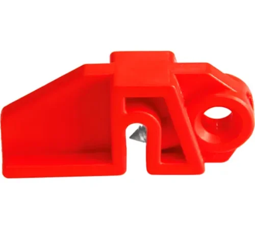 Zing Fuse Holder Lockout, Plastic, Red