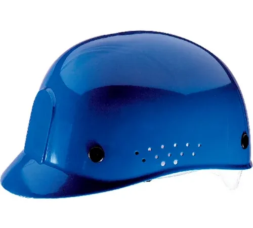 MSA Bump Cap, With Plastic Suspension, Blue