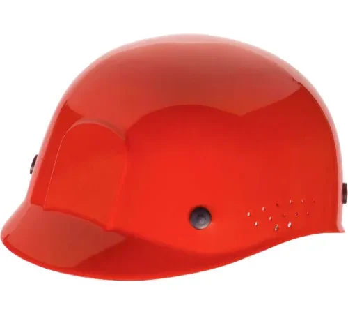 MSA Bump Cap, With Plastic Suspension, Red