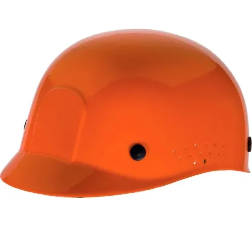MSA Bump Cap, With Plastic Suspension, Orange