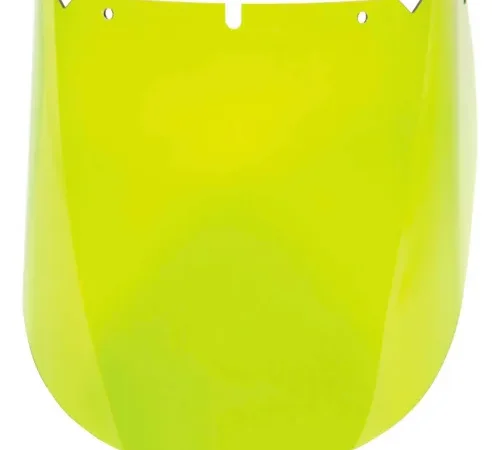 MSA V-Gard® Visor, PC, Arc-Rated Special Purpose Tint, Molded, 9.25"W x 18"L x .065"H - Pkg Qty 5