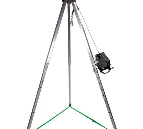 MSA Workman Rescuer Tripod w/ Stainless Steel Cable, 50 ft.