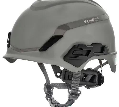 MSA V-Gard® H1 Safety Helmet, No Vent, FT3PIV, Gray