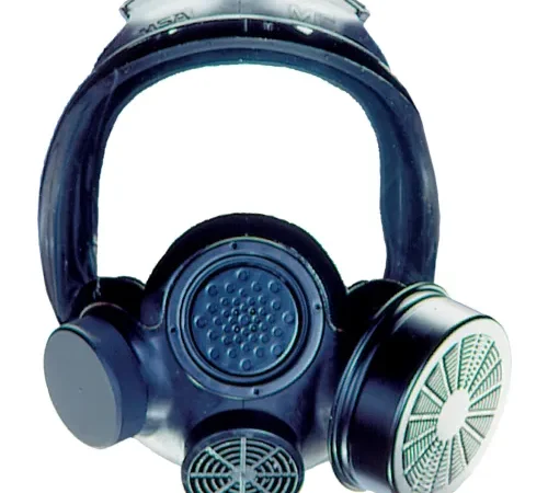MSA Advantage® 1000 CBRN & Riot Control Gas Masks, Large, Black
