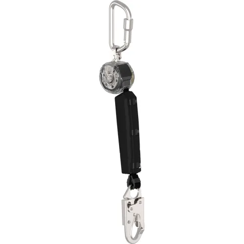MSA NONE/36CS-AO V-TEC" Mini Personal Fall Limiter, Single Leg, 6'L
