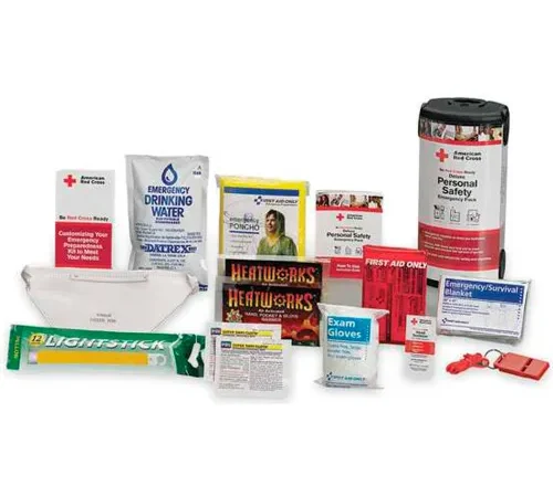 First Aid Only RC-613 Deluxe Personal Safety Emergency Pack, 31 Pieces, Plastic Case