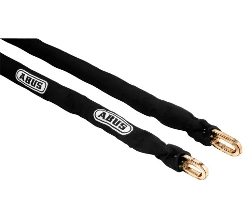 ABUS Maximum Security Square Chain And Sleeve 10KS - 3/8" x 6' - Black