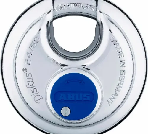 ABUS All Weather Steel Diskus Padlock 24IB/50 KA Keyed Alike - Pkg Qty 6