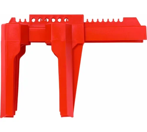 ABUS V448 Ball Valve Lockout,  2 - 8" Diameter, Red, 00453 - Pkg Qty 3