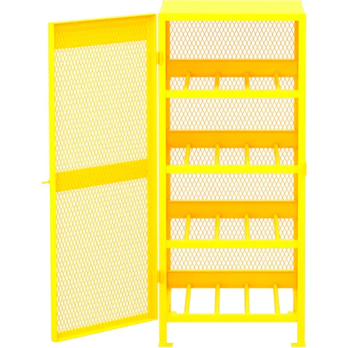 Valley Craft® Horizontal Gas Cylinder Storage Cabinet, 8 Cylinders Capacity, 32"W x 40"D x 71"H - Image 4