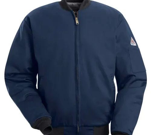 EXCEL FR® Flame Resistant Team Jacket JET2, Navy, Size L Regular