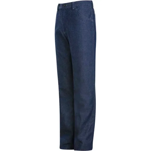 EXCEL FR® Flame Resistant Relaxed Fit Denim Jeans PEJ2, Dark Denim, 12.5 oz., Size 46 x 37U
