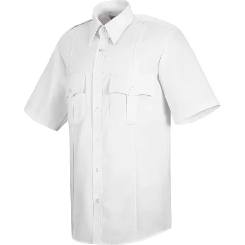 Horace Small™ Sentinel® Unisex Upgraded Security Short Sleeve Shirt White SSXL - SP46