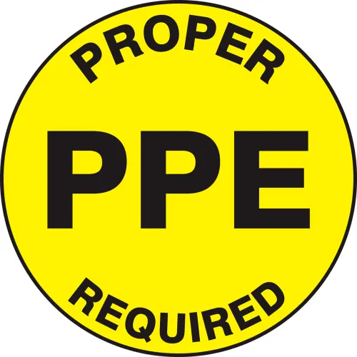Accuform VPL903LED Sign Projector With Lens - Proper Ppe Required
