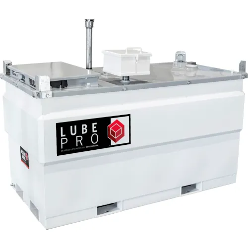 Western Global® LubePro 544 Gallon Double Walled Used Oil Tank, Waste Oil Spill Box - Image 2