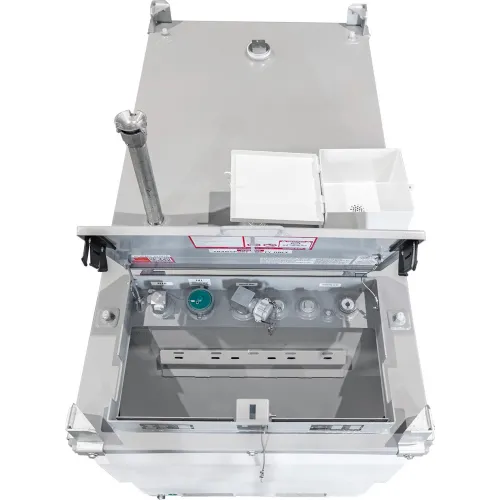 Western Global® LubePro 544 Gallon Double Walled Used Oil Tank, Waste Oil Spill Box - Image 3