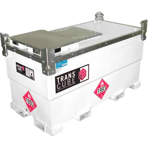 Western Global® TransCube 552 Gallon Double Walled Diesel Storage Tank, 115V/12 GPM Pump Kit - Image 3