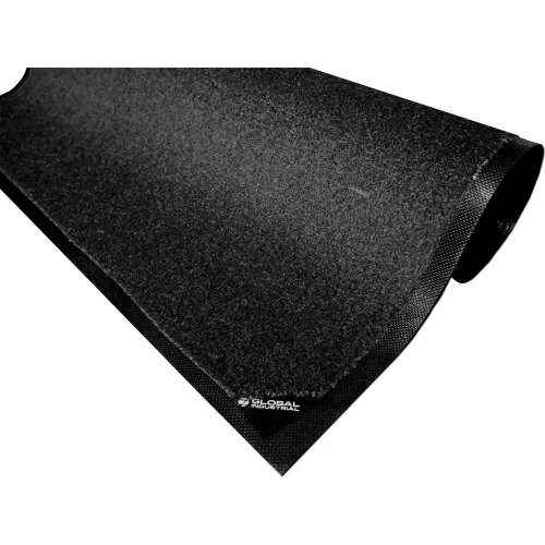 Global Industrial™ ColorStar® Entrance Mat, 3/8" Thick, 3'Wx10'L, Charcoal Black - Image 4